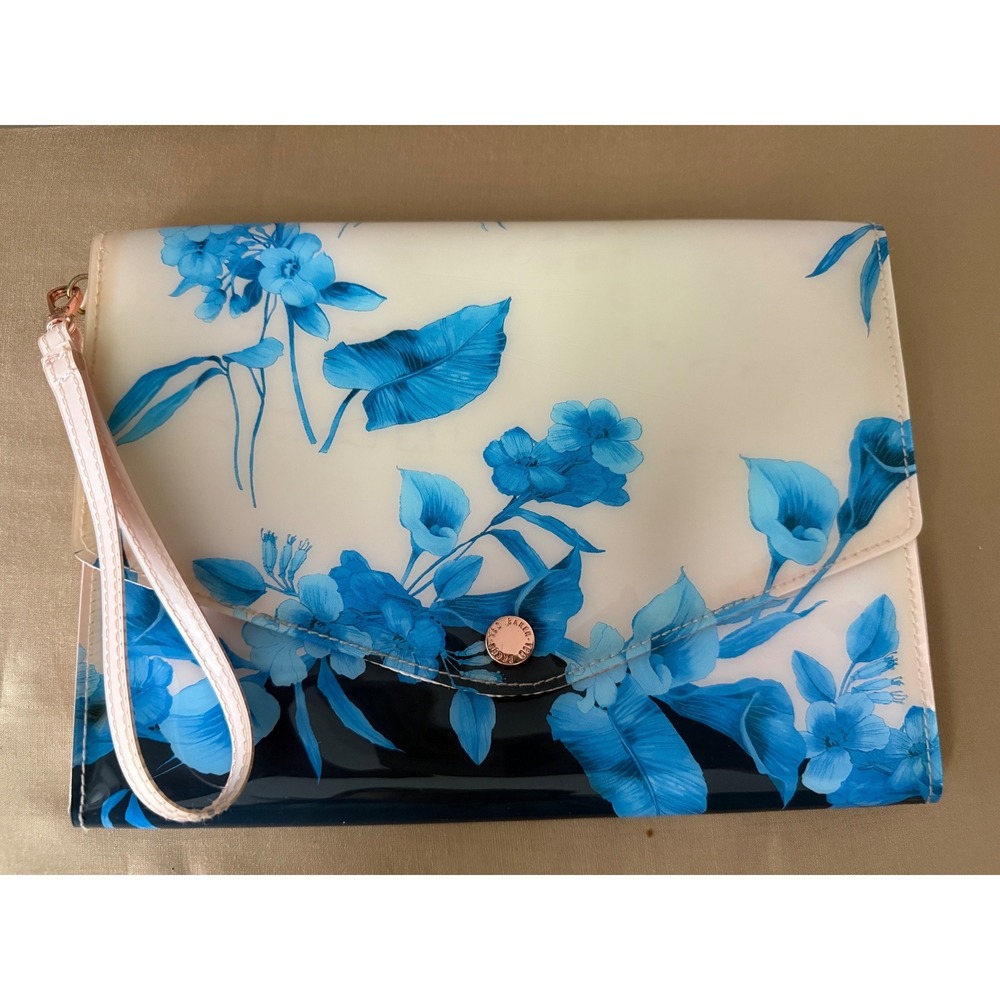 Ted Baker London Floral PVC Fantasia Envelope Clutch